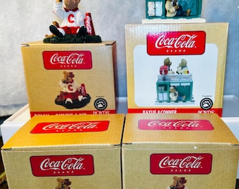 コカコーラのカートンペーパー3点セット 日本コカ・コーラ、紙カートン