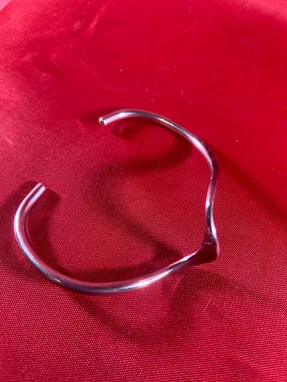 Sleek Sexy Sterling Silver Cuff Excellent Like Ne… - image 2