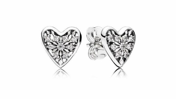 Genuine Pandora Shooting Stars Stud Earrings Clear CZ Sterling Silver Cubic Zirconia NEW Etsy