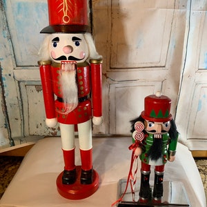 Christmas Nutcrackers Your Choice of Three Vintage Holiday Nutcrackers in Excellent Condition!