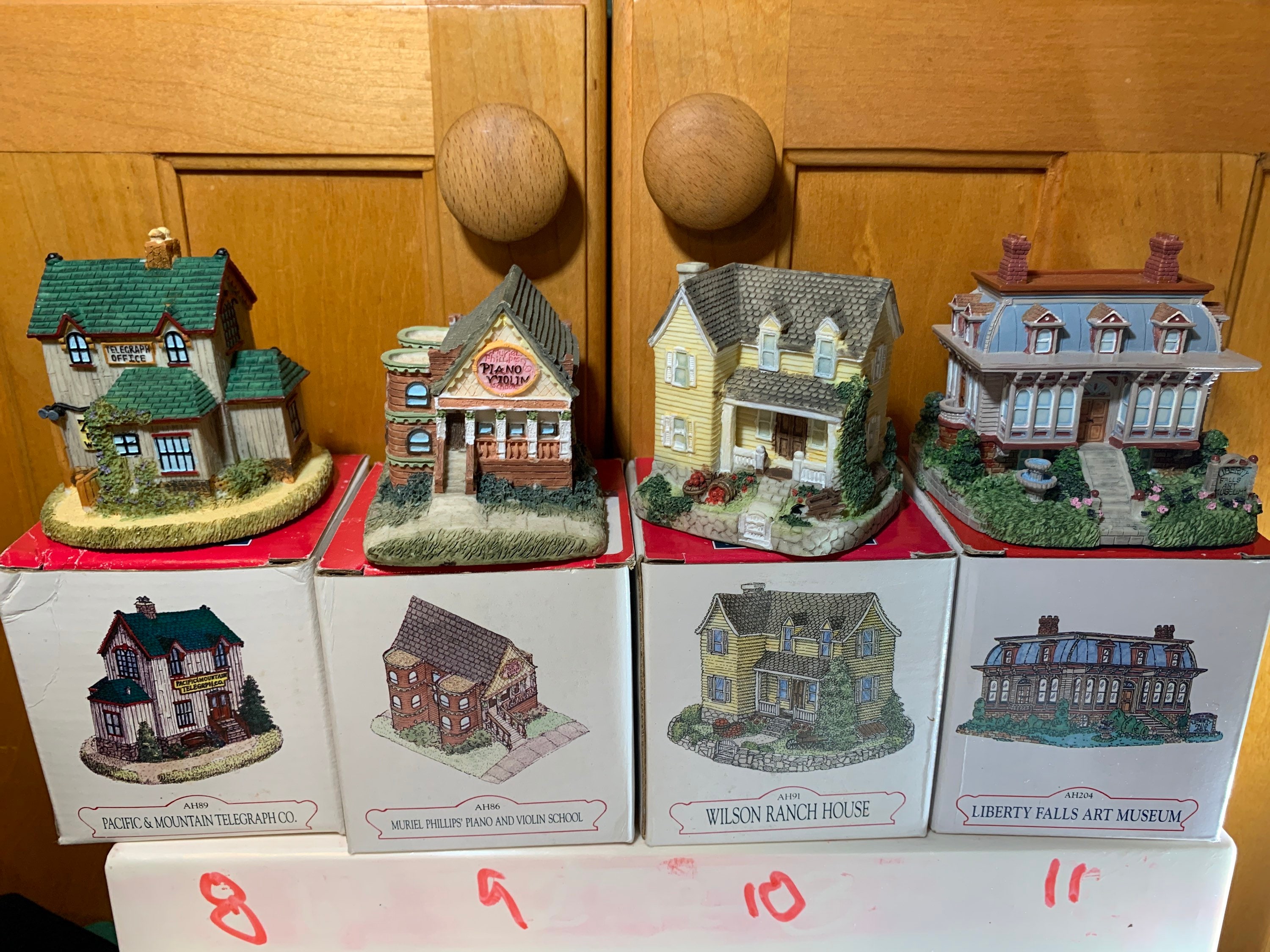 Vintage 1976 Miniature Village Landmark: Hand-painted Choice - Etsy