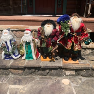 Figuras navideñas de Papá Noel: figuras vintage de Papá Noel, ¡su elección en excelentes condiciones!