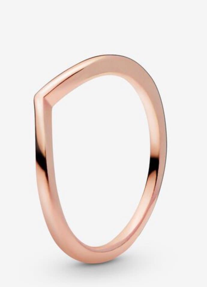 しぬほどおいしい　4枚セット　在庫無し Shining Wish Ring | Chevron Rings | Sterling silver | Pandora US