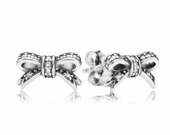 Pandora Bow Earring - Etsy