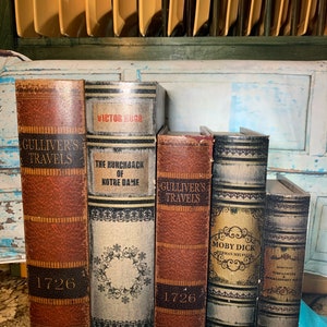 Sicherer Faux Vintage Book Safes Sichern Sie Ihre Wertsachen !!