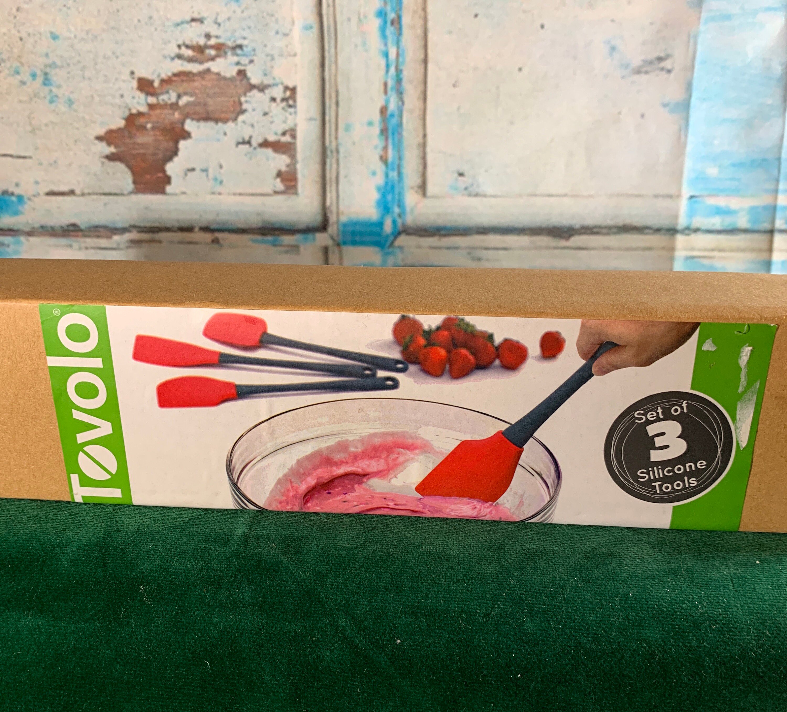 Tovolo Set of Three Silicone Vintage Tools NEW in Original Box in Excellent  Condition 