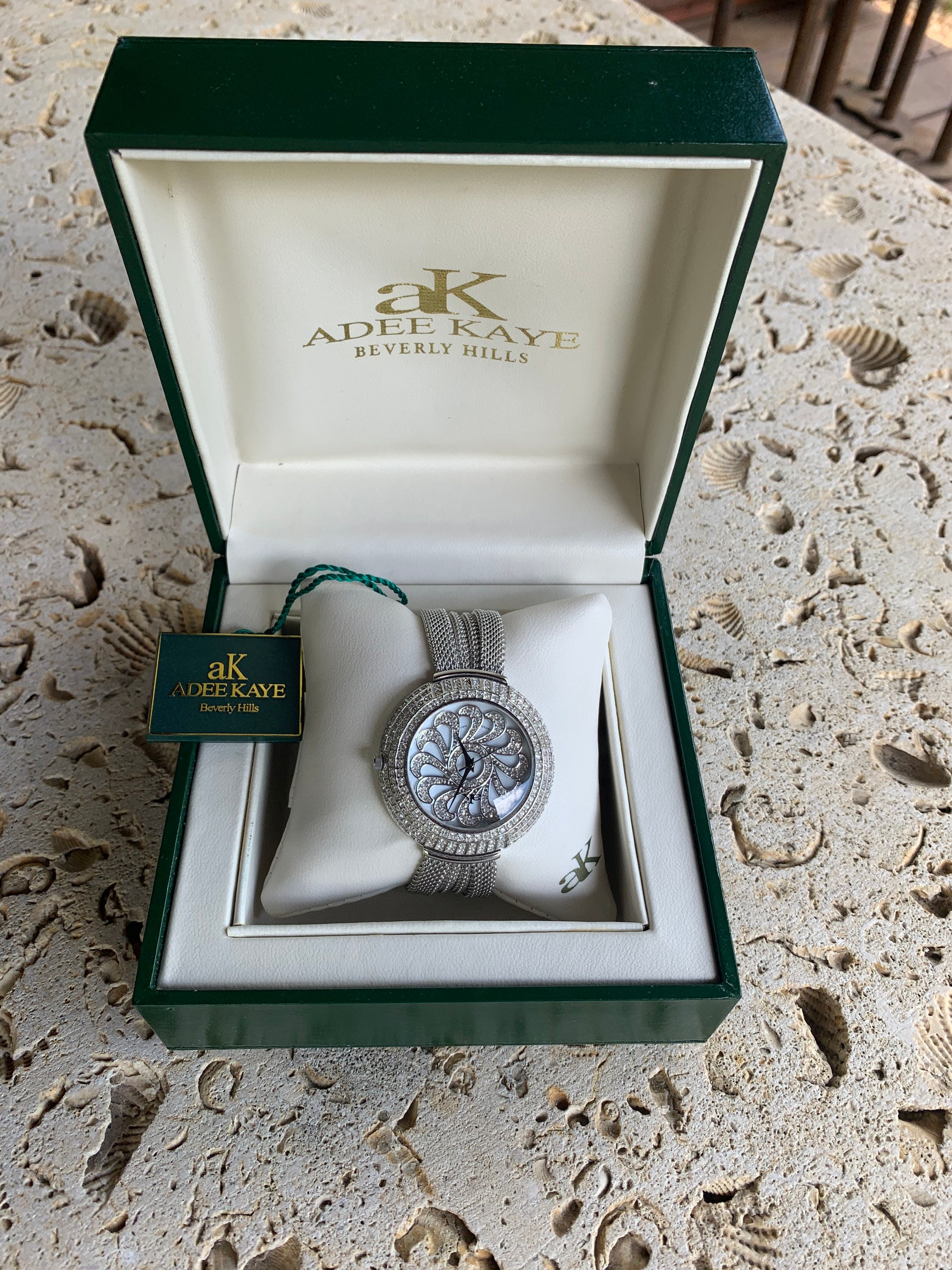 Adee Kayee of Beverly Hills Crystal Watch Adee Kaye Beverly Hills Swarovski Crystal women watch  main image 2