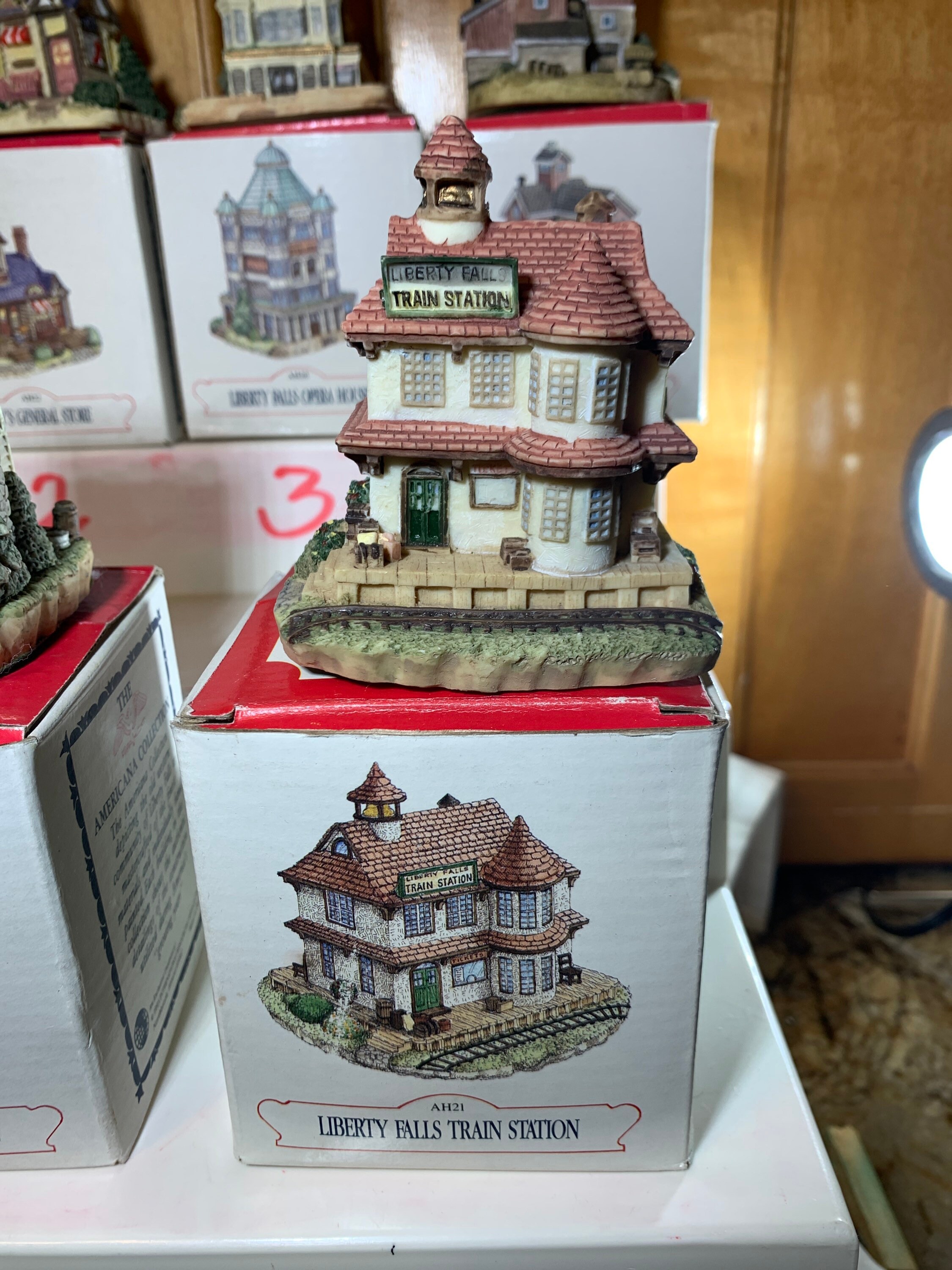 Vintage 1976 Miniature Village Landmark: Hand-painted Choice - Etsy