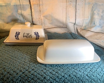 Adorable Vintage Covered Butter Dishes Your Choice of Four Styles to Choose From All in Excellent Condition!!