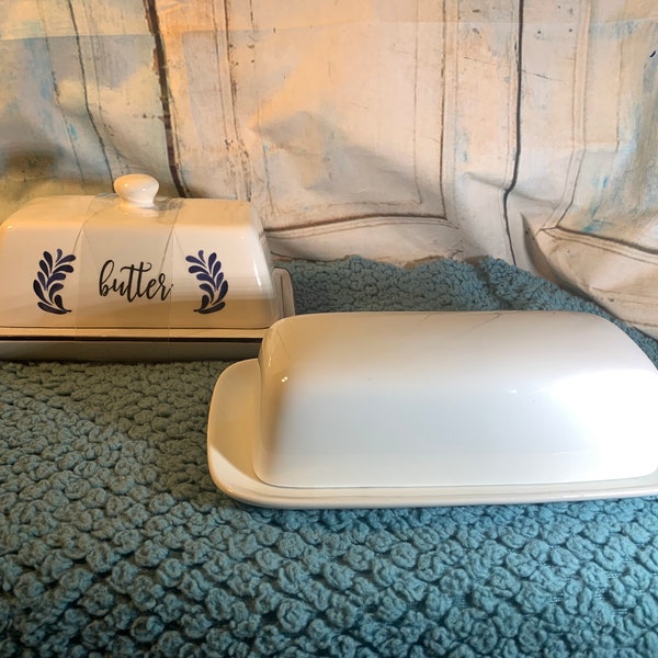 Adorable Vintage Covered Butter Dishes Your Choice of Four Styles to Choose From All in Excellent Condition!!