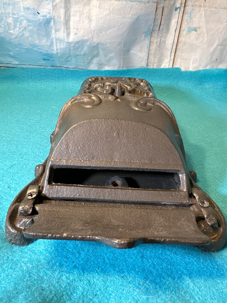 Stunning Cast Iron Antique Mail Box Cast Iron Etsy UK