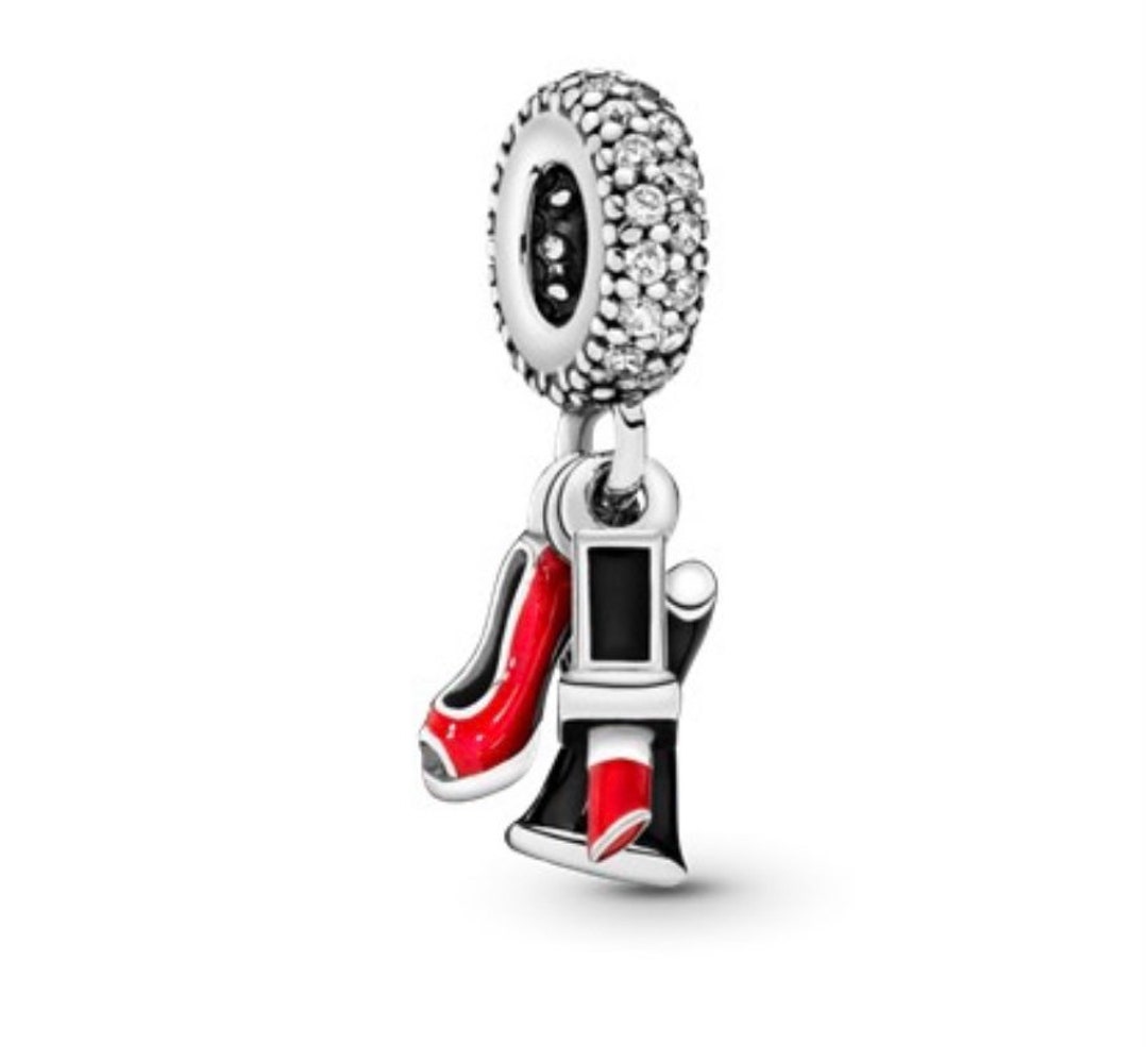 Pandora lipstick charm cheap