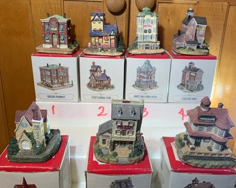 Vintage 1976 Miniature Village Landmark: Hand-Painted Choice