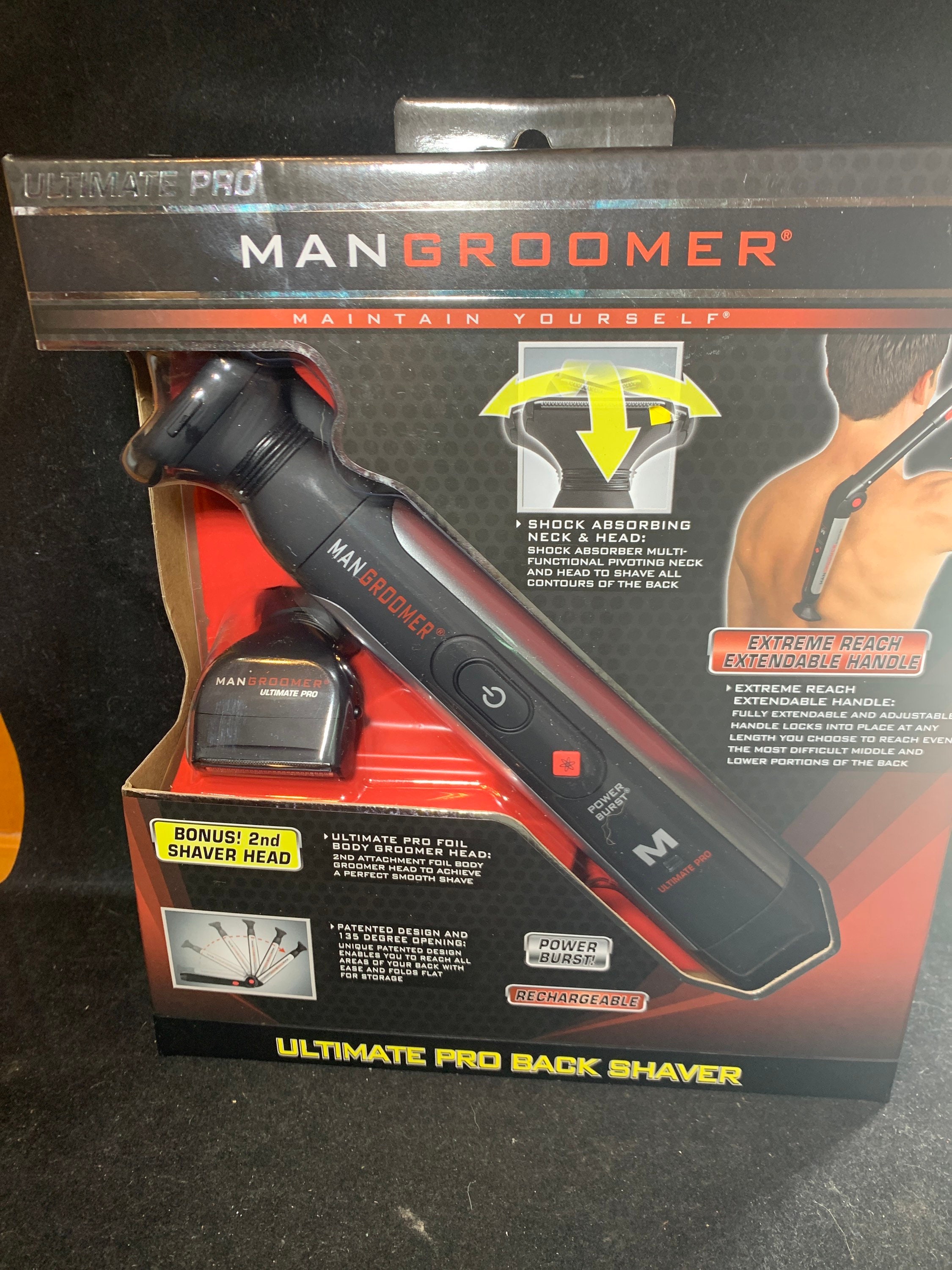 Man Groomer Ultimate Pro Back Shaver NEW in Original Box - Etsy Man Groomer Ultimate Pro Back Shaver NEW in Original Box - Etsy