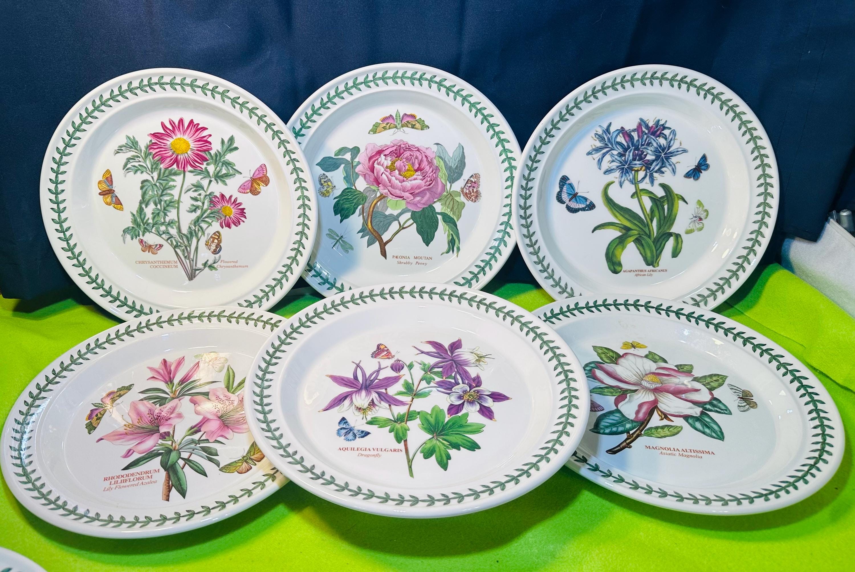 Anthropologie デザートプレート２枚セット Virginia Casa ROMANTICA デザートプレート23cm ピンク