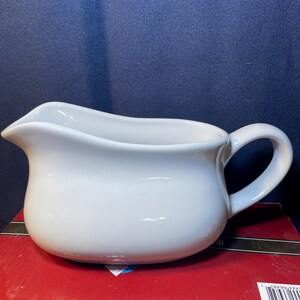 Vintage Gravy Boats White Ceramic or Stainless Insulated Gravy Boat Your Choice!! White