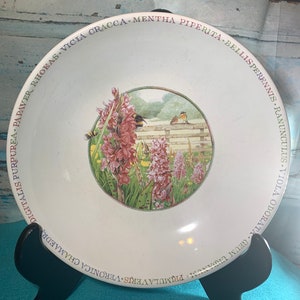 Marjolein Bastin Wildflower Bowl: Hallmark Artist, 10” Pasta Serving Bowl