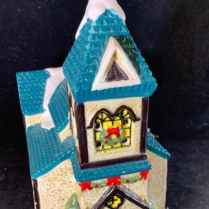 Vintage Christmas Lighted Collectable Church, Store, Blacksmith, Lighthouse and More Your Choice in Excellent Condition!