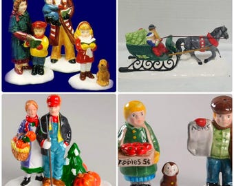 Department 56 Snow Village: Vintage Retired Accessories - Your Choice