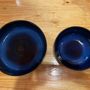 Stoneware Bowls Gorgeous Thomas O’Brien Cobalt Blue 13” or 9” Your Choice Like NEW