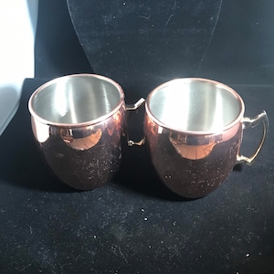 Moscow Mule Copper Mug Set of 2 NEW in Original Box!!