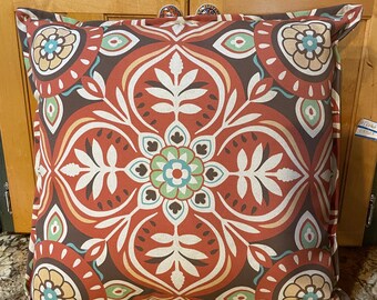 Pillows Indoor Outdoor Reversable Decorative Pillows Like NEW