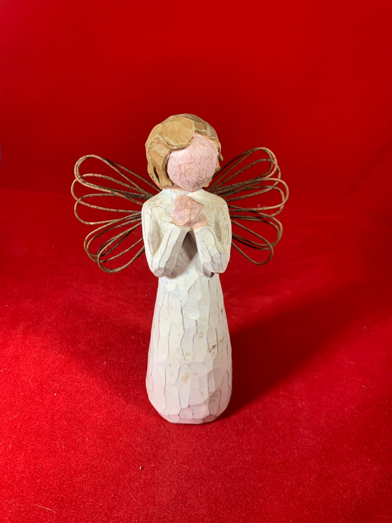 Willow Tree Angel of Wishes Sculpted and Hand Painted Figurine Etsy