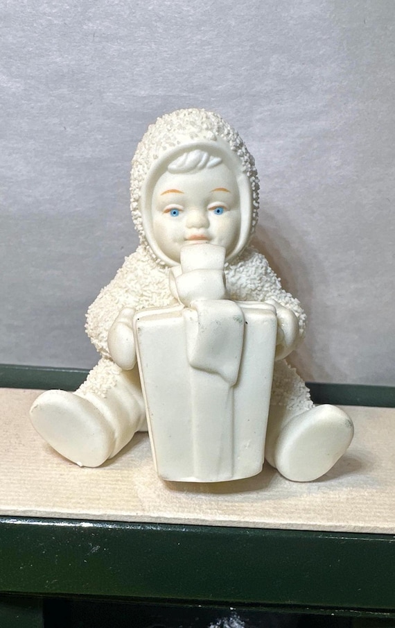 Department 56 Vintage Porcelain Snow Babies: Christmas Collectible