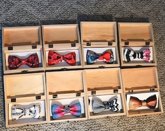 bow tie holder box