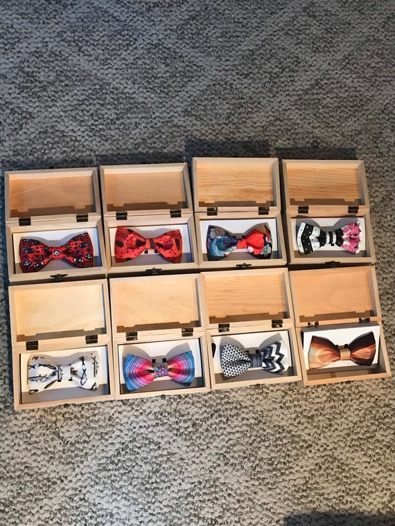 bow tie holder box