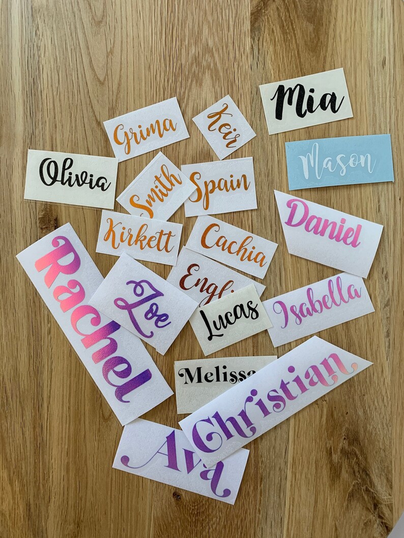 Custommade Vinyl Decal Vinyl Sticker Vinyl Label Etsy Australia