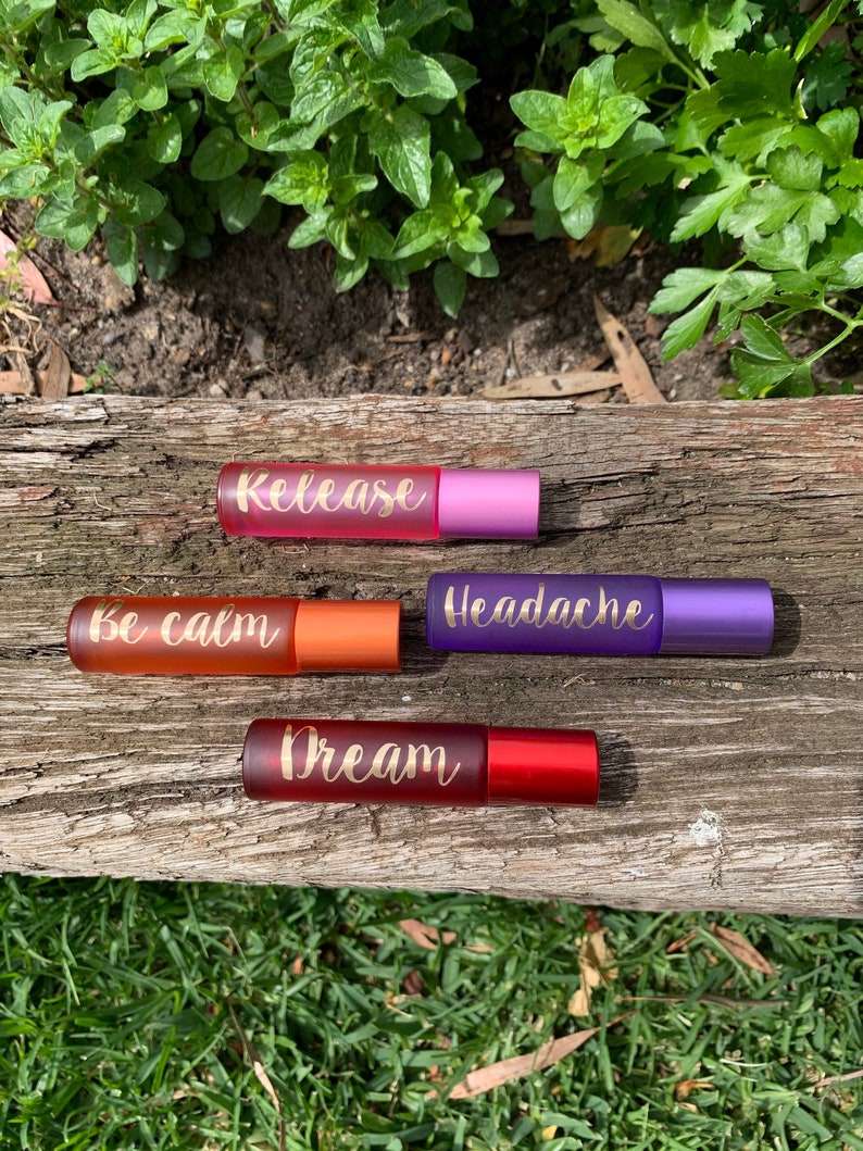 Essential Oil Roller Ball Label 10ml Roller Bottle Label Etsy