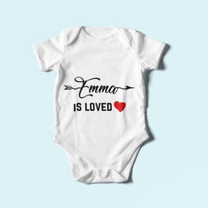 Personalized Baby Gifts Onesie® - Personalized Baby Name Onesie® - Custom Baby Bodysuits - Baby Shower Gift - Customized Baby Name Onesie®