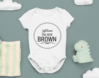 Customizable Baby Onesie® - Personalized Baby Name Onesie® - Baby Custom Clothes - Pregnancy Announcement Onesie® - Baby Shower Gift Onesie®