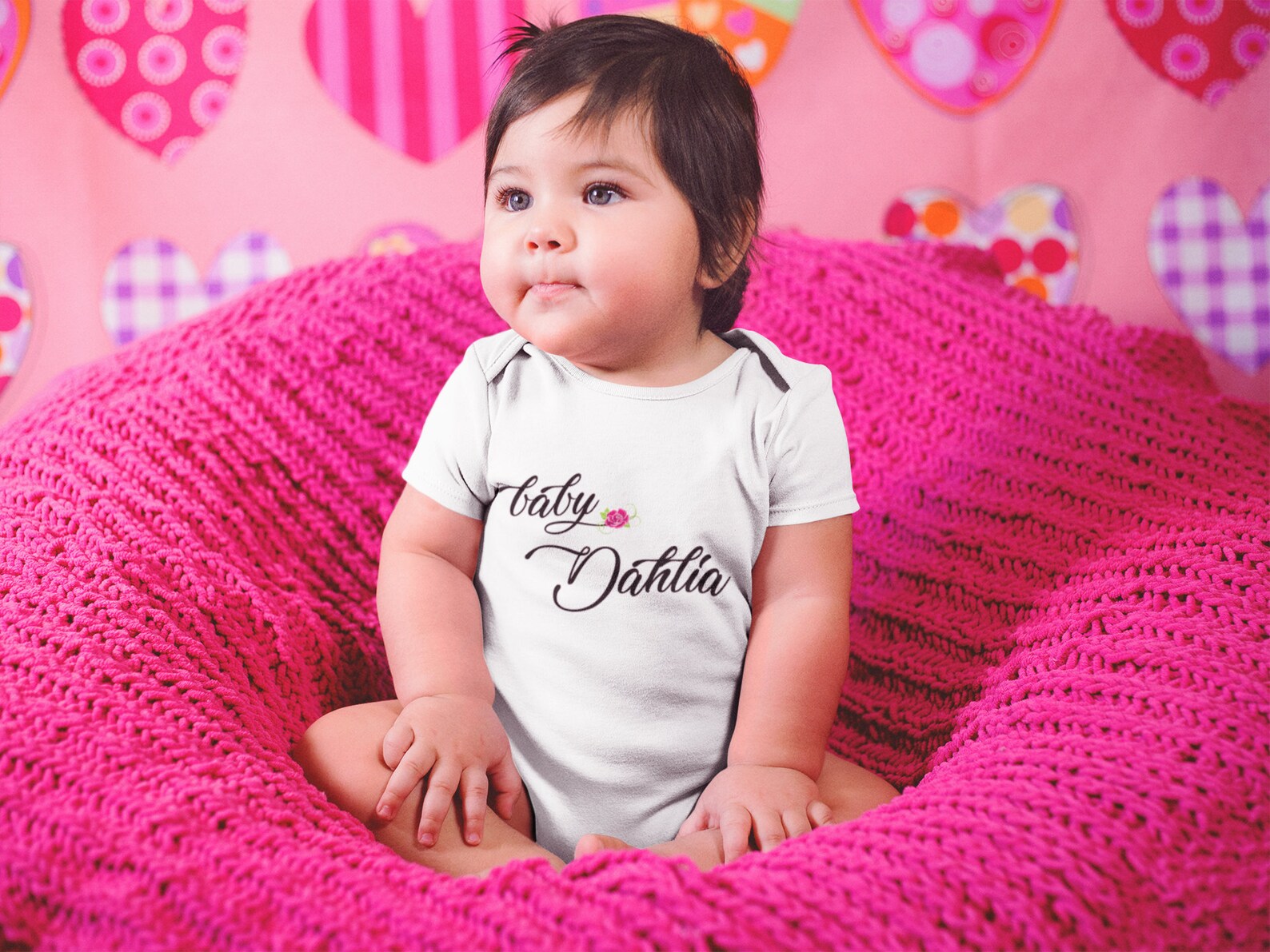 Personalized Baby Name Onesie® Custom Name Baby Clothes Etsy