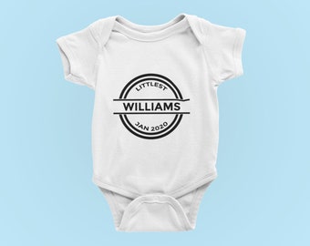 Personalized Pregnancy Announcement Onesie® - Newborn Baby Custom Onesie® - Custom Baby Name Clothes® - Personalized Cute Baby Name Onesie®