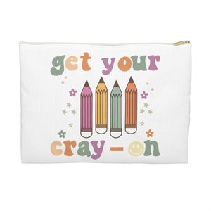 Obtenga su bolsa de accesorios para maestros / estudiantes Cray-on
