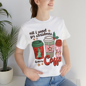 All I Want for Christmas is Coffee Unisex Jersey Short Sleeve Tee
