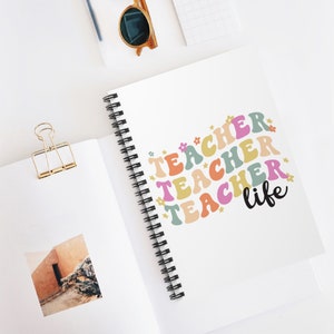 Teacher Life  Spiral Notebook - Ruled Line