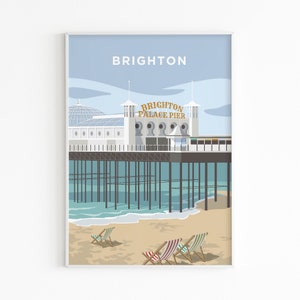 Brighton Print - Brighton Palace Pier Poster