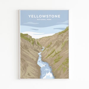 Yellowstone National Park Poster / Print