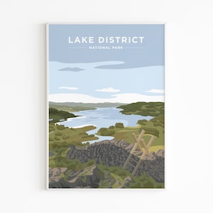 The Lake District - Print Poster