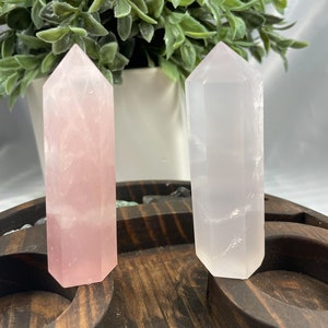 Rose Quartz Crystal Tower, Rose Quartz, Crystal Tower, Crystal Wand, Metaphysical Crystal, Metaphysical Healing, Rose Quartz Crystal,Crystal