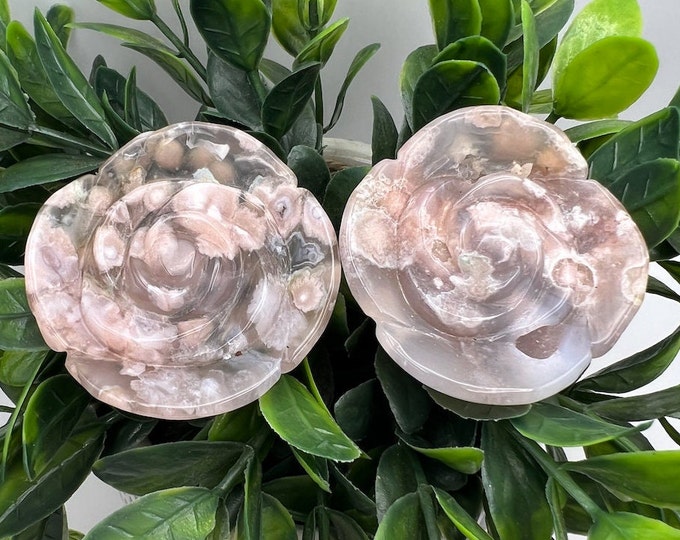 Flower Agate Rose