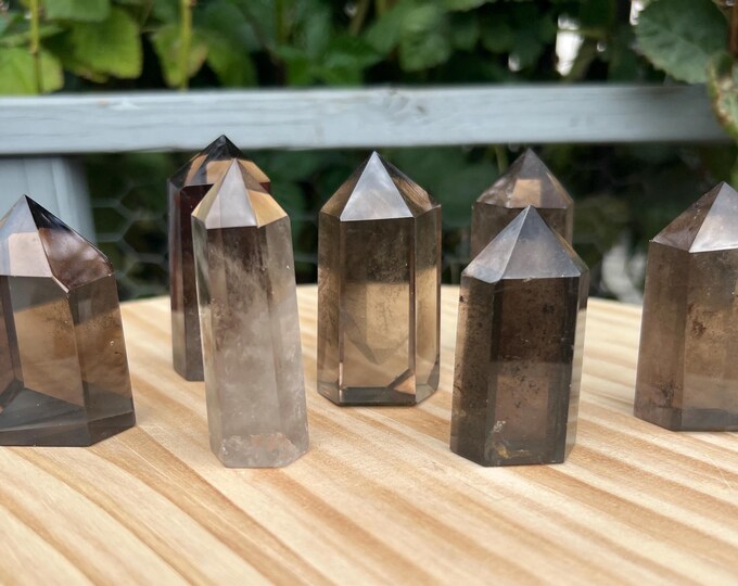Smokey Quartz Crystal Towers