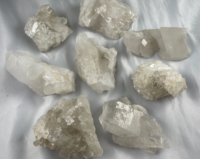 Clear Crystal Quartz Cluster