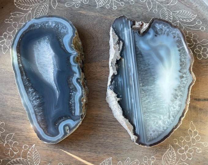 1.1 - 1.27 lb Agate Slabs