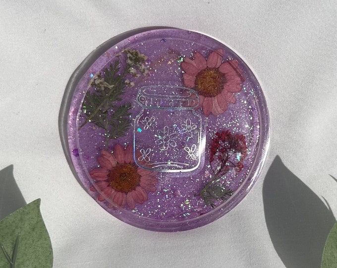 Flower Jar Resin Ring Dish