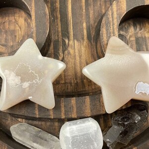 Flower Agate Crystal Star, Flower Agate, Crystal Star, Crystals for Sale, Agate Crystal, Crystals under 25, Metaphysical Crystal, Crystals