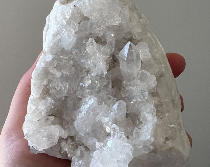 1.6 lb Clear Quartz Cluster